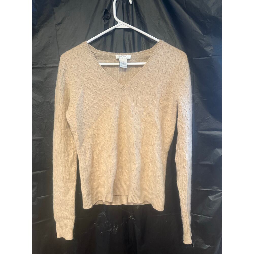 Tweeds-cashmere sweater